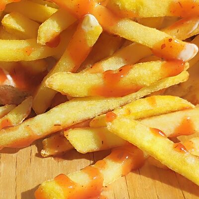 Картофель фри большой в Wаурма & Gyros по цене 220 ₽