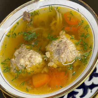 Шурпа с тефтелями в Чайхана ферганская долина по цене 300 ₽