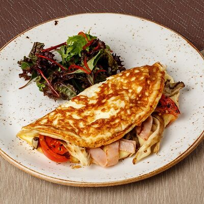 Омлет на сливках в Crazy Hunter по цене 340 ₽