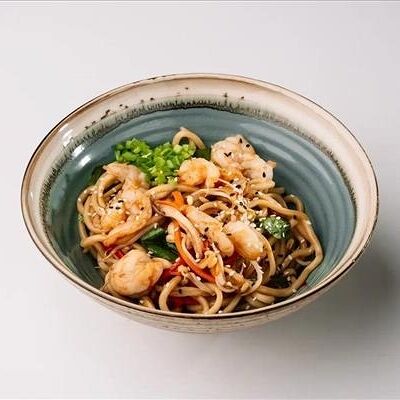 Вок с креветкой в терияки в Майфудзо по цене 560 ₽