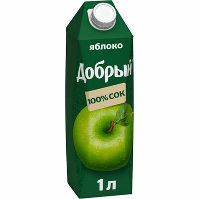 Сок Добрый (яблоко) 1 литр в Чили по цене 189 ₽