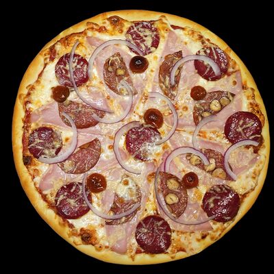 Пицца Мясная в Пойдем зайдем по цене 760 ₽