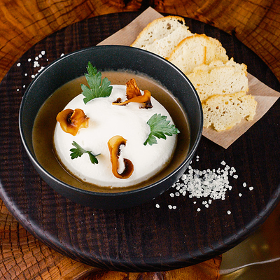 Крем-суп из шампиньонов в Съели Сумели по цене 730 ₽