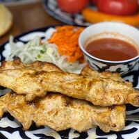 Шашлык из курицы в Султан лагман