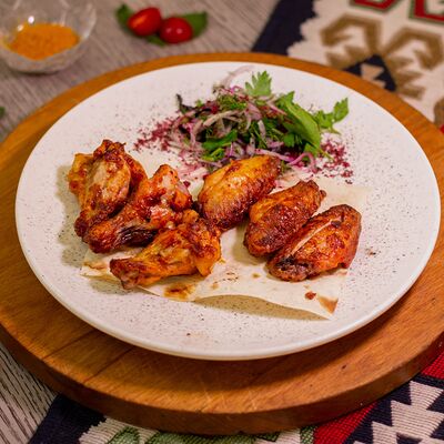 Шашлык из куриных крыльев в Хан Булак по цене 450 ₽