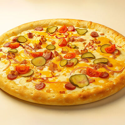 Чизбургер в Apizza по цене 824 ₽