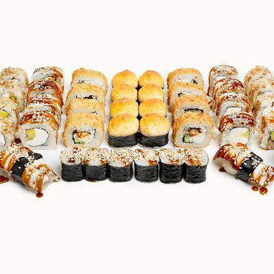 Сет с Угрем (42 шт.) в TOKYO Суши и Роллы по цене 5720 ₽