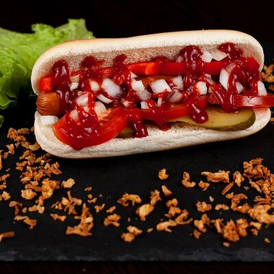 Хот-дог Чикаго в HotDogger на Белорусской по цене 260 ₽