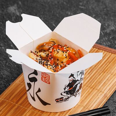 Морепродукты в соусе терияки со сливками в Лапшичная по цене 590 ₽