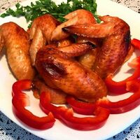 Шашлык из куриных крылышек в Ван