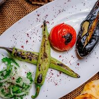 Овощи на мангале в Адреналин