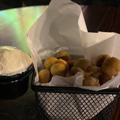 Мини-пельмени фри в Зеленая фея по цене 300 ₽