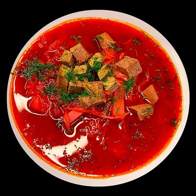 Борщ в Пицца тот по цене 350 ₽