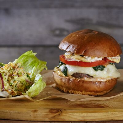 Бургер Аль Капоне в BBQ Bar по цене 880 ₽