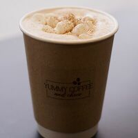 Какао с маршмеллоу в Yummy coffee and choco