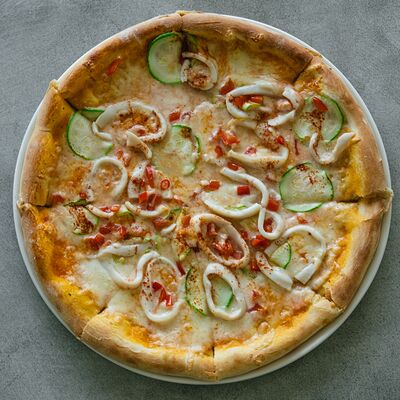 Кальмар под сливочно-томатном соусом в Semplice Secondfloor по цене 580 ₽