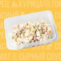 Салат Оливье в VЛАVАШЕ