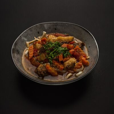 Лагман в Шашлычный дворик по цене 420 ₽