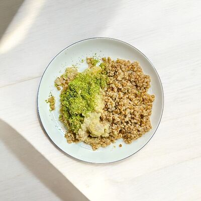 Гречка в сливочно-грибном соусе в Вкусницца по цене 380 ₽