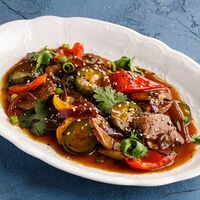 Говядина по-кантонски в Терраса