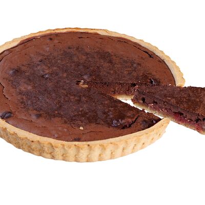 Чикагский Шоколадный брауни с вишней и грецким орехом (Большой) в Машенькины пироги по цене 1960 ₽