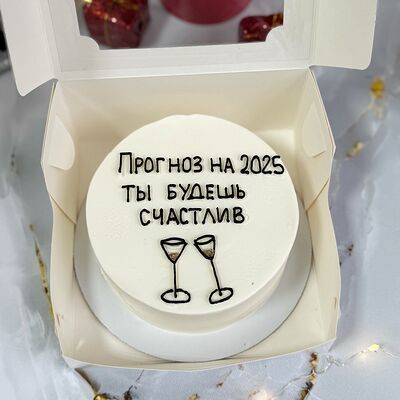 Бенто-торт новогодний в Yagodacake по цене 1800 ₽