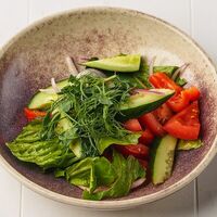 Микс свежих овощей в Костер