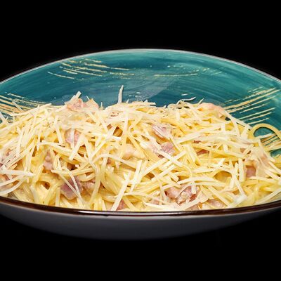 Спагетти Карбонара в Пойдем зайдем по цене 520 ₽