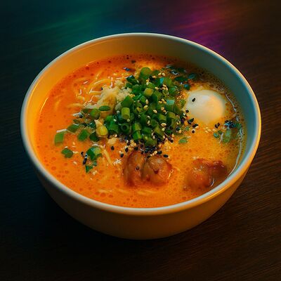 Рамен с креветками в Foggy Dew рестопаб по цене 570 ₽