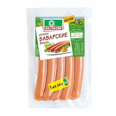 Сосиски Баварские натуральная оболочка Велком в Азбука Вкуса Экспресс Меню по цене 458 ₽