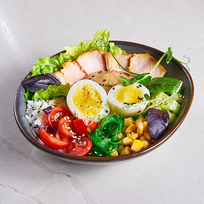 Боул с пастрами из индейки в Sugar Mama по цене 510 ₽