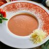 Томатный крем-суп с пармезаномв Мясо & Хинкали по цене 390