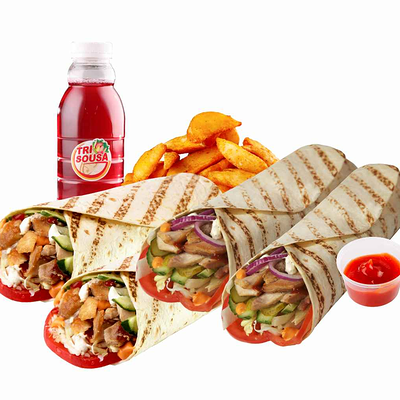 Шаверма пати-сет в Три соуса по цене 1599 ₽
