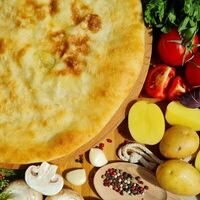 Осетинский пирог с картошкой и грибами в Осетинские пироги