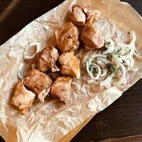 Шашлык из свиного окорока в Дача