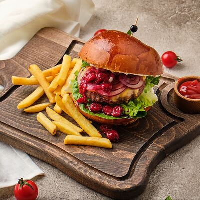 Бургер Блю чиз в Casa Trattoria по цене 870 ₽