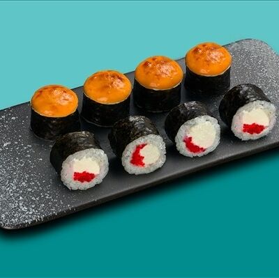 Ролл спайси чизу в О! Суши по цене 330 ₽