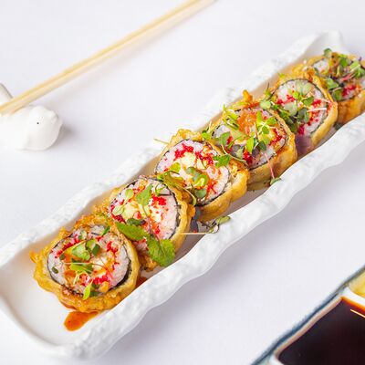 Ролл Темпура Лосось-унаги в Leto по цене 1340 ₽