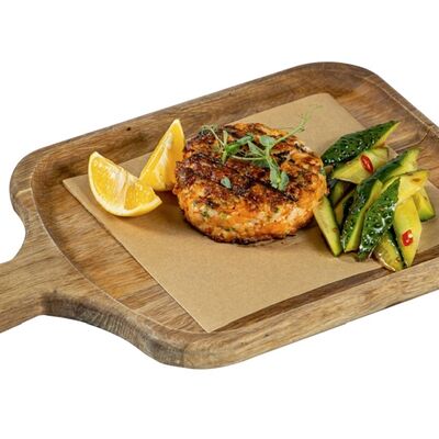 Рубленая креветочно-лососевая котлета в Грин по цене 1815 ₽