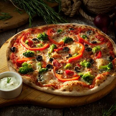 Пицца Овощная в Мандариновый гусь по цене 660 ₽