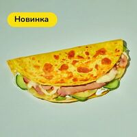 Кыстыбургер с утиной грудкой и ананасом под сливочным соусом в Тюбетей
