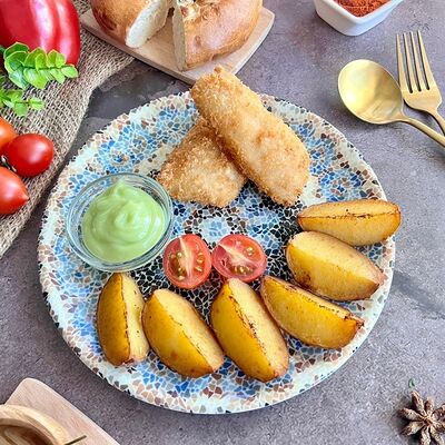 Филе морской рыбы с соусом васаби в Чайхана Азия Базар по цене 558