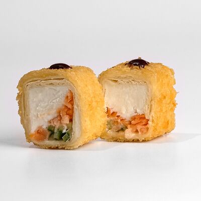 Тортилья с лососем темпура в Филка роллы по цене 523 ₽
