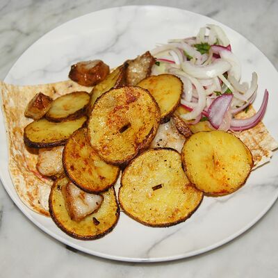 Картофель плеч с курдюком в Халяль по цене 250 ₽