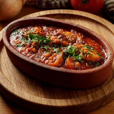 Чахохбили с креветками в КинZa-Dза по цене 690 ₽