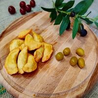 Жареные вареники с картошкой в Пицца Olive