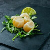 Сашими с гребешком в Rolls Bar