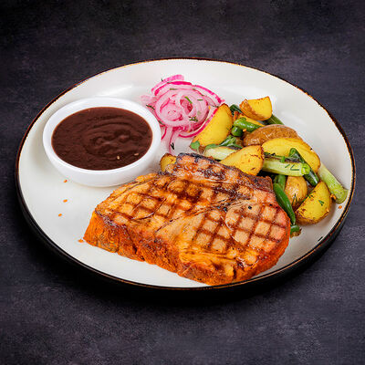 Стейк из свинины в Евразия экспресс по цене 985 ₽