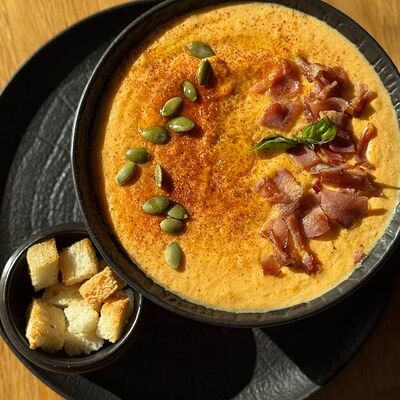 Тыквенный крем-суп в Кофейня Любимая Сова по цене 530 ₽