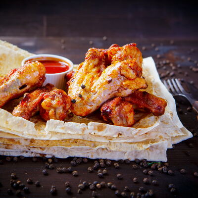 Куриные крылышки в Гриль Ру по цене 370